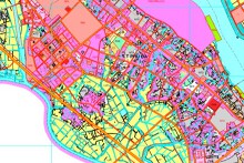 Bản đồ quy hoạch sử dụng đất thị trấn Phú Đa, huyện Phú Vang, TP Huế