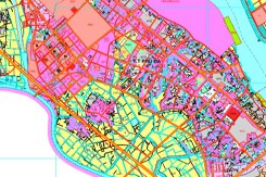 Bản đồ quy hoạch giao thông thị trấn Phú Đa, huyện Phú Vang, TP Huế