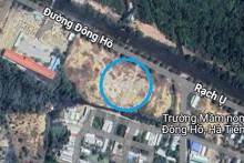 Đất có quy hoạch ở phường Đông Hồ, TP Hà Tiên, tỉnh Kiên Giang