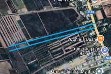 Đường sẽ mở ở phường Mỹ Đức, TP Hà Tiên, tỉnh Kiên Giang