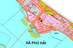 Bản đồ quy hoạch sử dụng đất xã Phú Hải, huyện Phú Vang, TP Huế