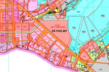 Bản đồ quy hoạch sử dụng đất xã Phú Mỹ, huyện Phú Vang, TP Huế