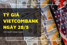 Tỷ giá Vietcombank hôm nay 28/5: Tiếp đà giảm, Bảng Anh mất hơn 150 đồng