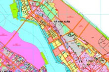 Bản đồ quy hoạch giao thông xã Vinh Xuân, huyện Phú Vang, TP Huế
