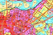 Bản đồ quy hoạch sử dụng đất thị trấn Bút Sơn, Hoằng Hoá, Thanh Hoá