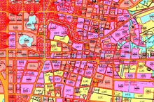 Bản đồ quy hoạch giao thông thị trấn Bút Sơn, Hoằng Hoá, Thanh Hoá