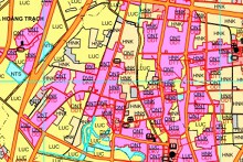 Bản đồ quy hoạch sử dụng đất xã Hoằng Châu, Hoằng Hoá, Thanh Hoá