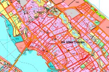 Bản đồ quy hoạch giao thông xã Vinh Thanh, huyện Phú Vang, TP Huế