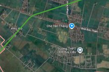 Đường sẽ mở ở xã Yên Thắng, huyện Ý Yên, tỉnh Nam Định
