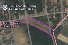 Đường sẽ mở ở xã Hoằng Đông, Hoằng Hoá, Thanh Hoá
