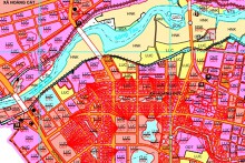 Bản đồ quy hoạch sử dụng đất xã Hoằng Đức, Hoằng Hoá, Thanh Hoá