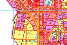 Bản đồ quy hoạch giao thông xã Hoằng Đức, Hoằng Hoá, Thanh Hoá