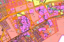 Bản đồ quy hoạch giao thông phường Đồng Nguyên, TP Từ Sơn, tỉnh Bắc Ninh