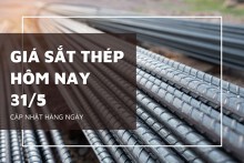 Giá sắt thép xây dựng hôm nay 31/5: Quặng sắt thế giới giảm, thép Hòa Phát và Miền Nam ổn định