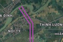 Đường sẽ mở theo quy hoạch ở xã Hoằng Đức, Hoằng Hóa, Thanh Hóa (phần 1)