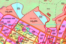 Bản đồ quy hoạch sử dụng đất xã Hoằng Hải, Hoằng Hoá, Thanh Hoá