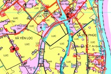 Bản đồ quy hoạch giao thông xã Yên Phúc, huyện Ý Yên, tỉnh Nam Định