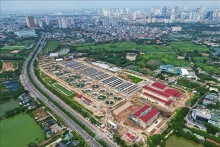 Tiến độ giải ngân một số công trình trọng điểm của Hà Nội