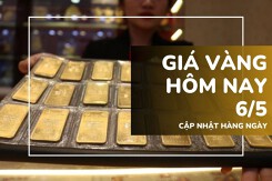Giá vàng hôm nay 6/5: Vàng SJC, nhẫn trơn phục hồi mạnh, tăng vọt tới 3 triệu đồng/lượng