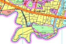 Bản đồ quy hoạch giao thông phường Hưng Đạo, TP Đông Triều, tỉnh Quảng Ninh