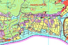 Bản đồ quy hoạch giao thông phường Thủy An, TP Đông Triều, tỉnh Quảng Ninh