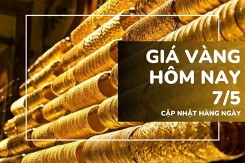Giá vàng hôm nay 7/5: Vàng nhẫn trơn tiếp tục tăng thêm 500.000 đồng/lượng