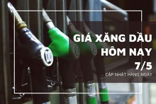 Giá xăng dầu hôm nay 7/5 tăng do nhu cầu phục hồi từ châu Âu và Trung Quốc
