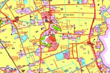 Bản đồ quy hoạch giao thông xã Tân Minh, huyện Ý Yên, tỉnh Nam Định