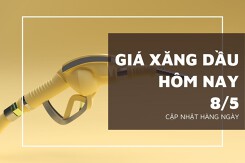 Giá xăng dầu hôm nay 8/5 tăng giảm trái chiều do lo ngại nguồn cung và bất ổn kinh tế