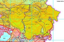 Bản đồ quy hoạch sử dụng đất xã Hồng Thái Đông, TP Đông Triều, tỉnh Quảng Ninh