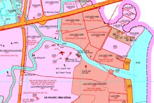Bản đồ quy hoạch giao thông xã Phước Vĩnh Đông, huyện Cần Giuộc, tỉnh Long An thời kỳ 2021 - 2030