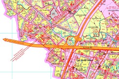 Bản đồ quy hoạch sử dụng đất xã Thuận Thành, huyện Cần Giuộc, tỉnh Long An thời kỳ 2021 - 2030