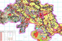 Bản đồ quy hoạch sử dụng đất huyện Triệu Sơn, tỉnh Thanh Hoá