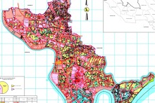 Bản đồ quy hoạch sử dụng đất huyện Cần Đước, tỉnh Long An