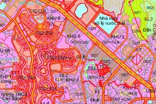 Bản đồ quy hoạch sử dụng đất phường Cao Thắng, thành phố Hạ Long, tỉnh Quảng Ninh