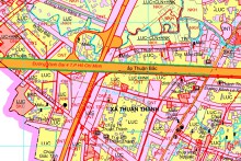Đường sẽ mở ở xã Thuận Thành, huyện Cần Giuộc, tỉnh Long An
