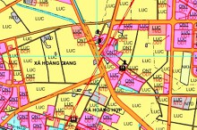 Bản đồ quy hoạch sử dụng đất xã Hoằng Hợp, Hoằng Hoá, Thanh Hoá