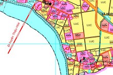Bản đồ quy hoạch giao thông xã Hoằng Hợp, Hoằng Hoá, Thanh Hoá