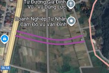 Đường sẽ mở theo quy hoạch ở xã Hoằng Kim, Hoằng Hóa, Thanh Hóa