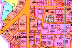 Bản đồ quy hoạch sử dụng đất xã Hoằng Lộc, Hoằng Hoá, Thanh Hoá