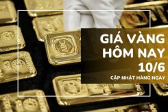Giá vàng hôm nay 10/6: Vàng SJC bật tăng gần 1 triệu đồng/lượng