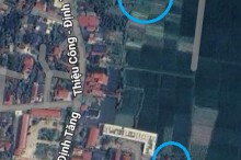 Đất có quy hoạch ở xã Thiệu Công, Thiệu Hoá, Thanh Hoá