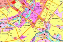 Bản đồ quy hoạch sử dụng đất thị trấn Quán Lào, huyện Yên Định, tỉnh Thanh Hoá