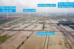 Hà Nam: KCN Kim Bảng 1 đã xong 99% mặt bằng, có thể xây dựng từ tháng 8/2025