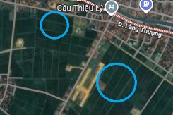 Đất có quy hoạch ở xã Thiệu Lý, Thiệu Hoá, Thanh Hoá