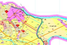 Bản đồ quy hoạch sử dụng đất thị trấn Quý Lộc, huyện Yên Định, tỉnh Thanh Hoá