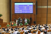 Quốc hội thông qua Nghị quyết sáp nhập còn 34 tỉnh, thành