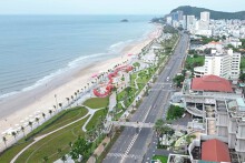Hình ảnh trục cảnh quan nghìn tỷ ven biển đẹp bậc nhất Đông Nam Bộ sắp hoàn thành ở Vũng Tàu