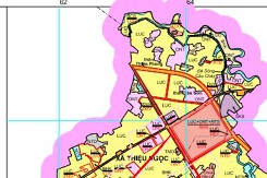 Bản đồ quy hoạch sử dụng đất xã Thiệu Ngọc, Thiệu Hoá, Thanh Hoá