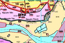 Bản đồ quy hoạch giao thông xã Thiệu Nguyên, Thiệu Hoá, Thanh Hoá